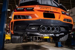 Chevrolet Corvette Heat Shields - Rear - CORSA Performance - Black Out - Black - `23-`25 Chevrolet Corvette Heat Shields - Rear - CORSA Performance - Black Out - Black - `23-`25